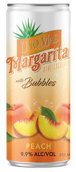 UNO MAS Peach Margarita with Bubbles