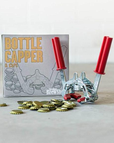 Bottle Capper and Caps - Your Private Bar