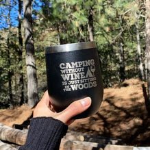 Camping Insulated Tumbler - Black - Your Private Bar
