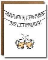 Cheers and Beers Celebration Card - Your Private Bar