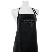 Grape Lovers Rhinestone Apron - Your Private Bar