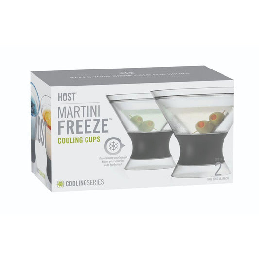 Martini Freeze™ Cooling Cups (Set of 2) - Your Private Bar