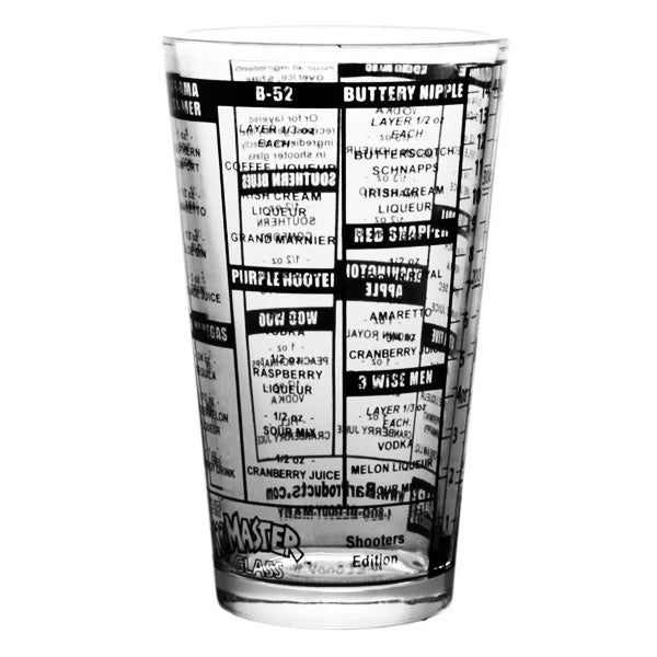 Mix Master Measuring Mixing Glass - Your Private Bar