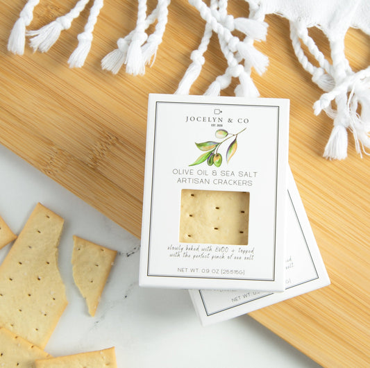 Olive Oil & Sea Salt Mini Cracker - Your Private Bar