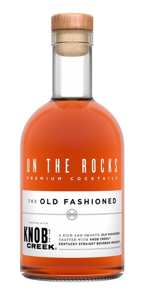 On the Rocks Old Fashioned Crafted With Knob Creek Bourbon 100ml - Your Private Bar