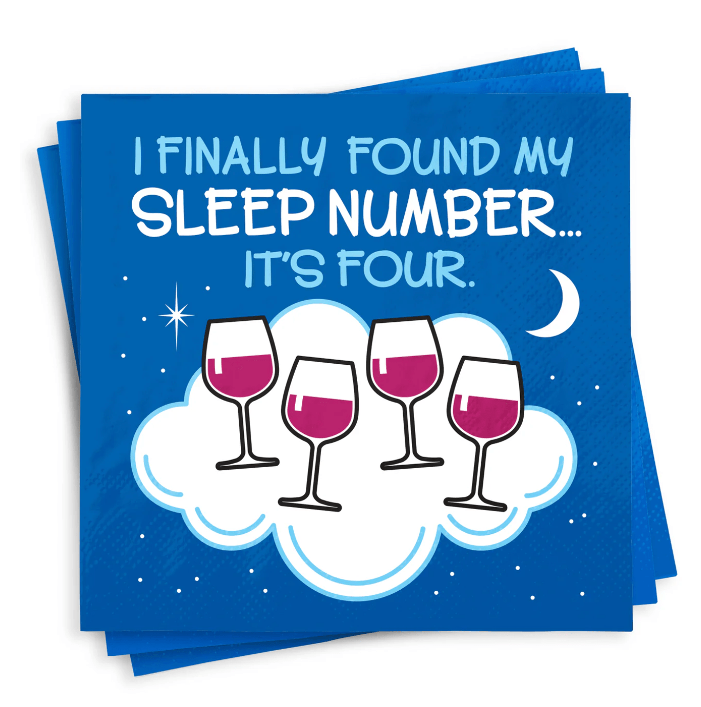 Sleep Number Napkins - Your Private Bar
