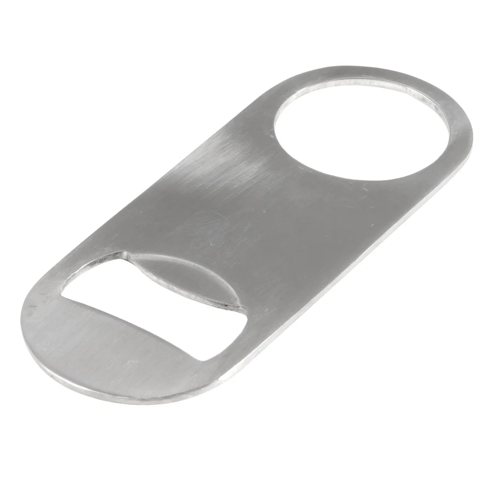Stainless Steel Flat Bottle Opener - Your Private Bar