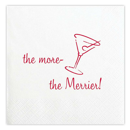 The More The Merrier Cocktail Napkins - Your Private Bar