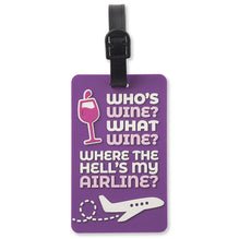 Who's Wine… Luggage Tag - Your Private Bar