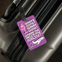 Who's Wine… Luggage Tag - Your Private Bar