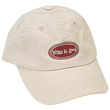 Wine is Good Polo Cap - Off White - Your Private Bar