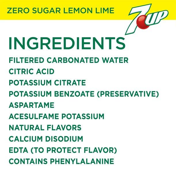 7UP Zero Sugar Lemon Lime Soda-Your Private Bar