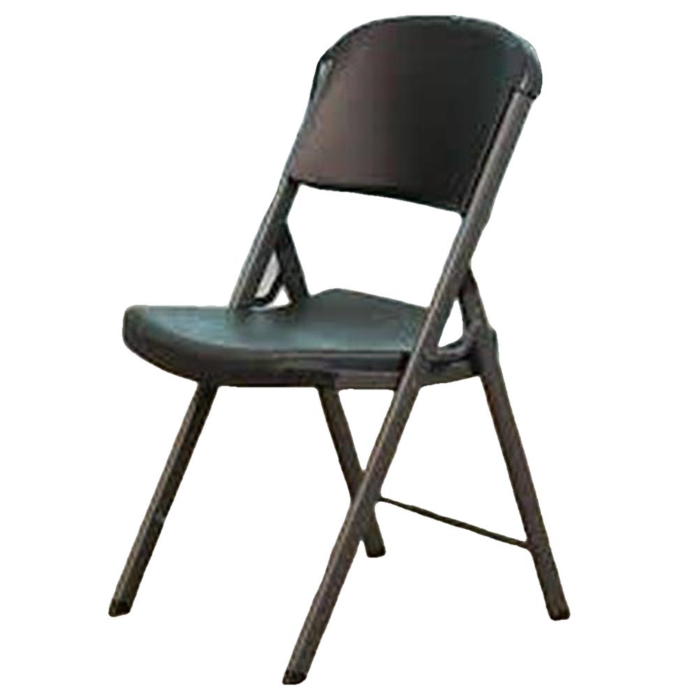 Black Resin Folding Chairs-Your Private Bar