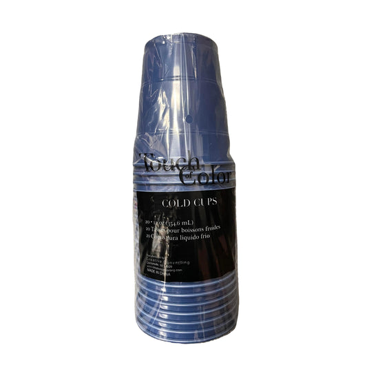 Blue Plastic Cup (12oz) (20ct)-Your Private Bar
