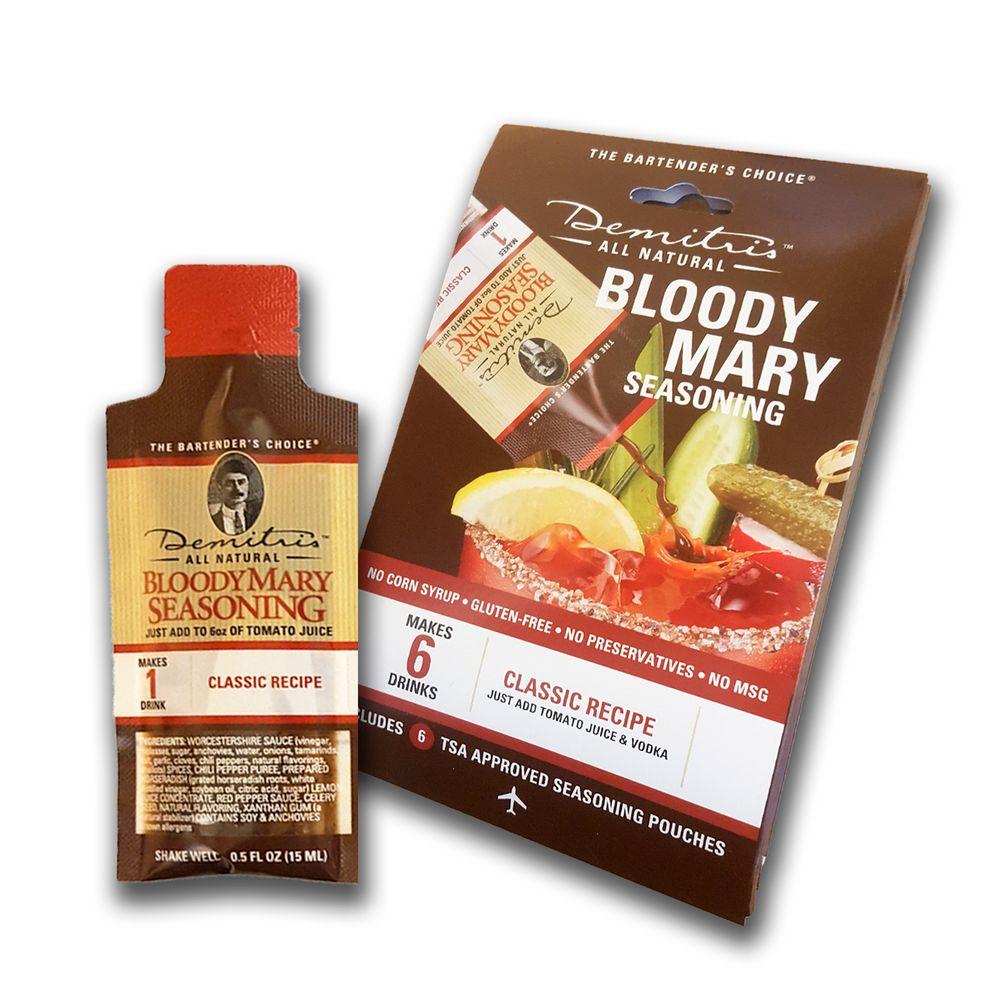Demitri's Bloody Mary Pouches-Your Private Bar