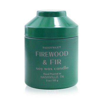 Firewood and Fir Soy Wax Candle-Your Private Bar