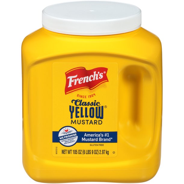 French's Classic Yellow Mustard (105 oz)-Your Private Bar