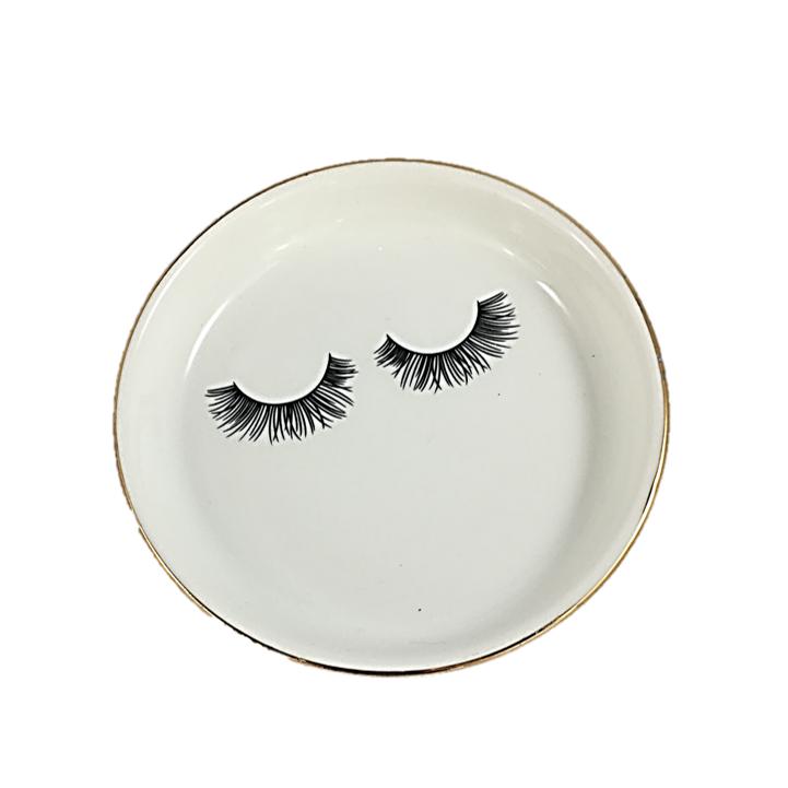 "Gorgeous Lashes" Trinket Tray-Your Private Bar