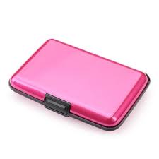 Indestructible Security Wallet (Pink)-Your Private Bar