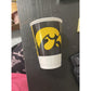 Iowa Hawkeyes 16oz Plastic cup-Your Private Bar