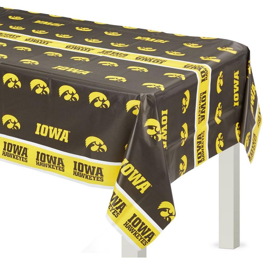 Iowa Hawkeyes Plastic Tablecover-Your Private Bar