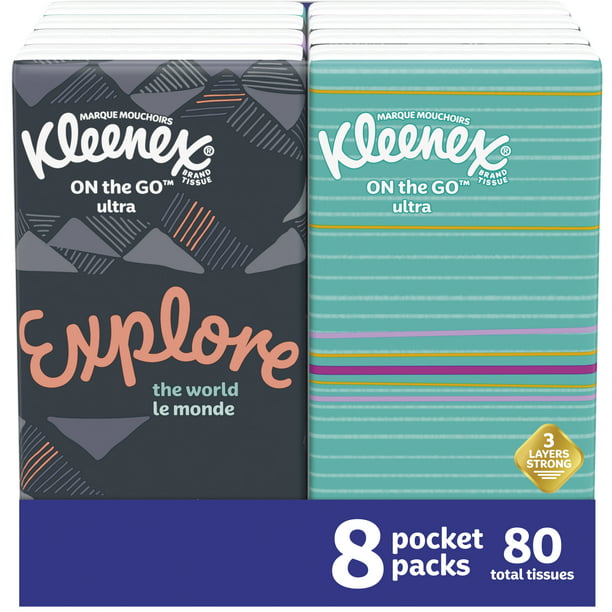 Kleenex On-the-Go Facial Tissues,-Your Private Bar