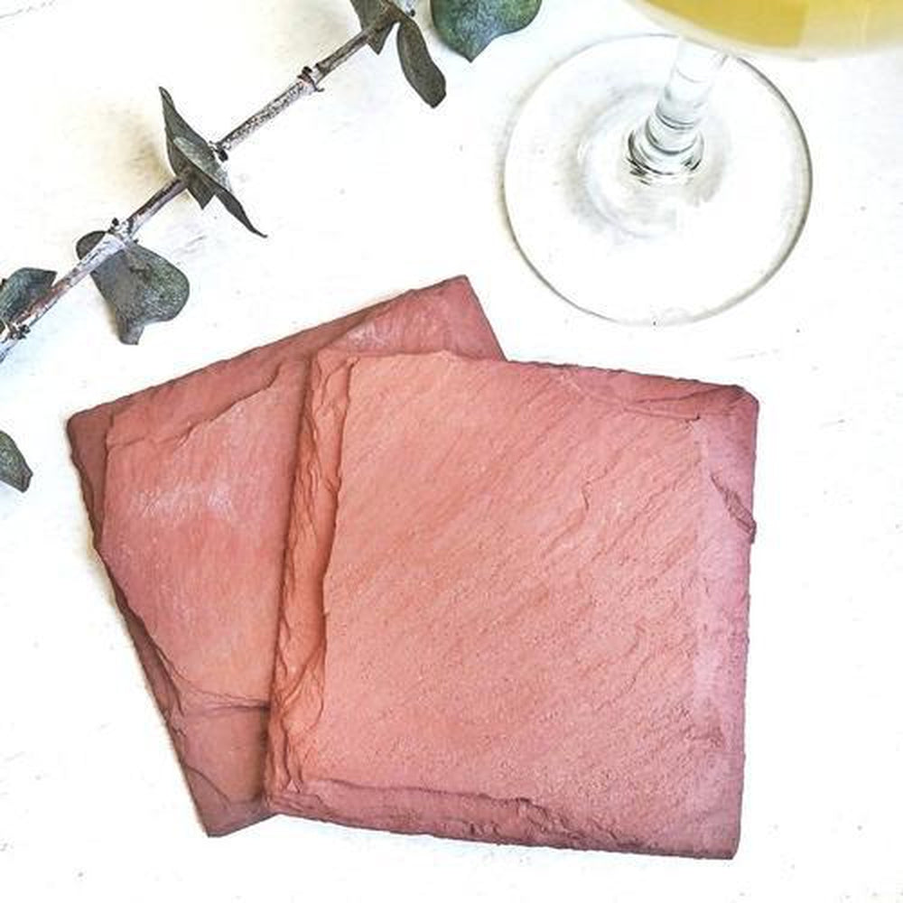Natural Slate Coasters-Your Private Bar