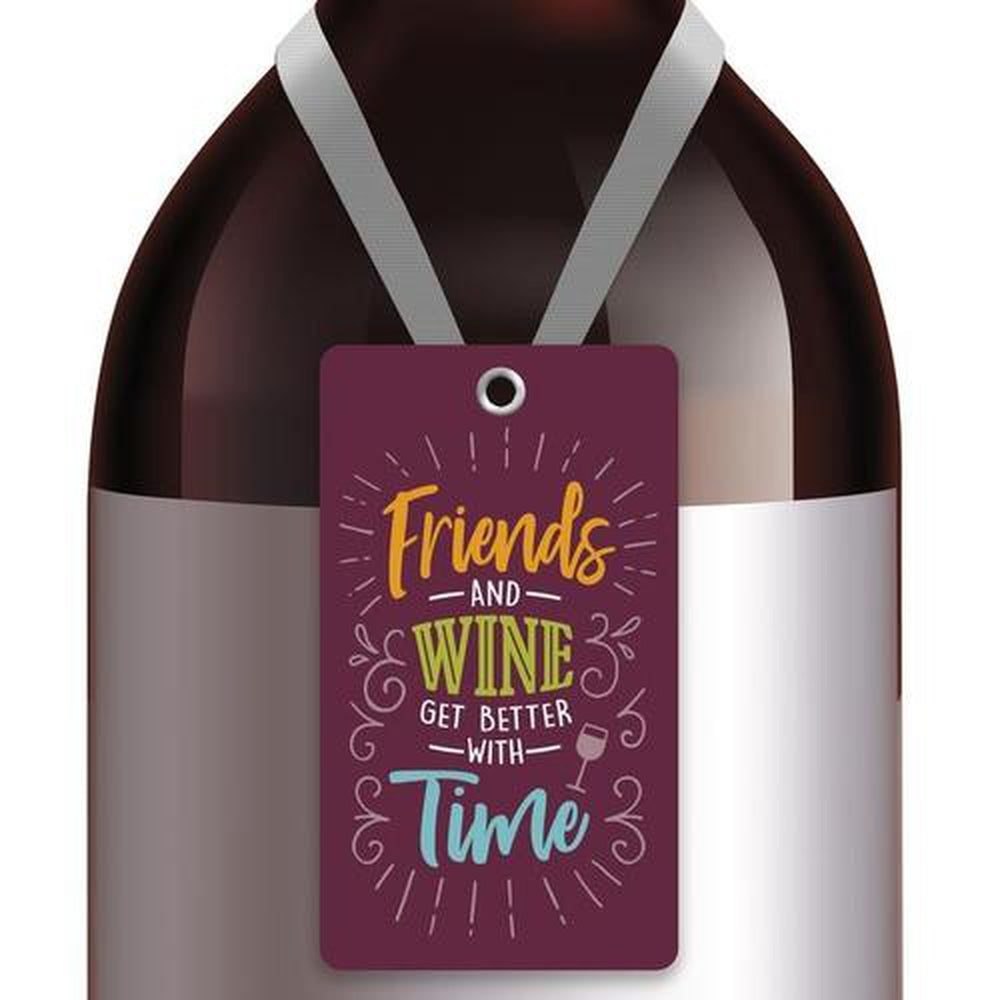 Paper Wine Bottle Hang Tags-Your Private Bar