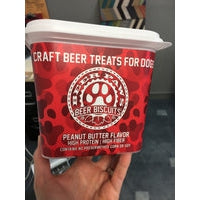 Peanut Butter Flavor Beer Biscuits for Dogs-Your Private Bar