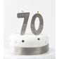 Silver Number Candles-Your Private Bar