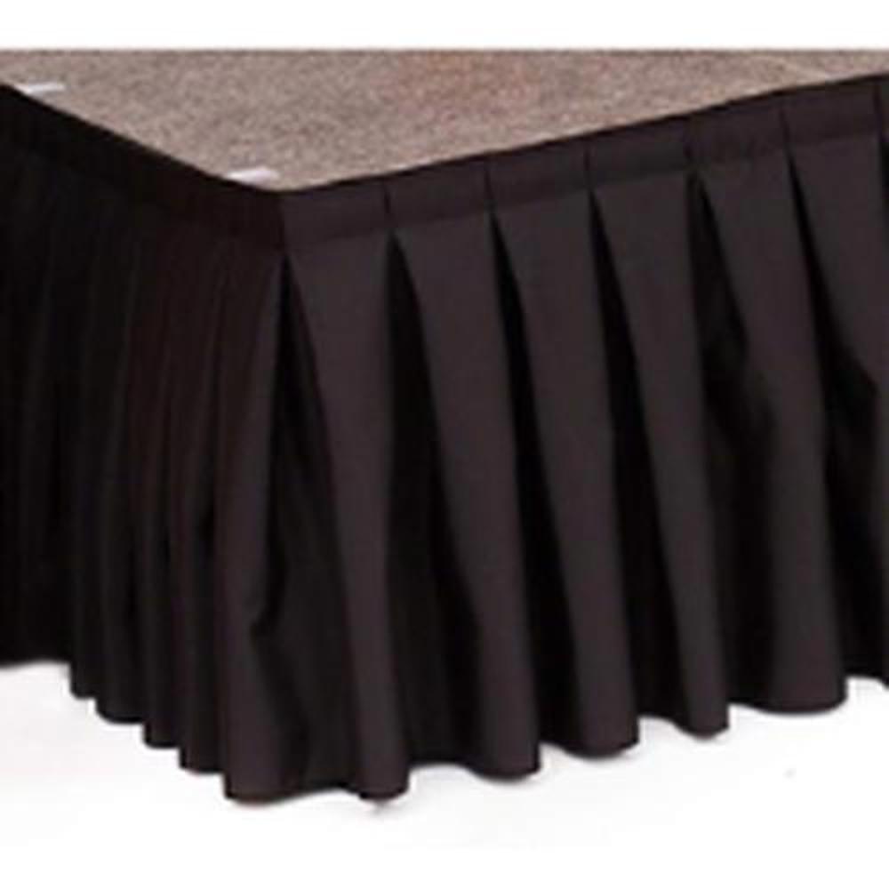 Stage Skirting - 2'H x 8'L-Your Private Bar