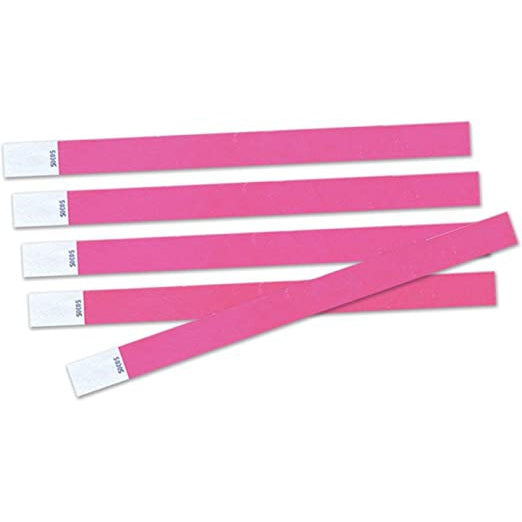 Tyvek Wristbands, Â¾ x 10",-Your Private Bar