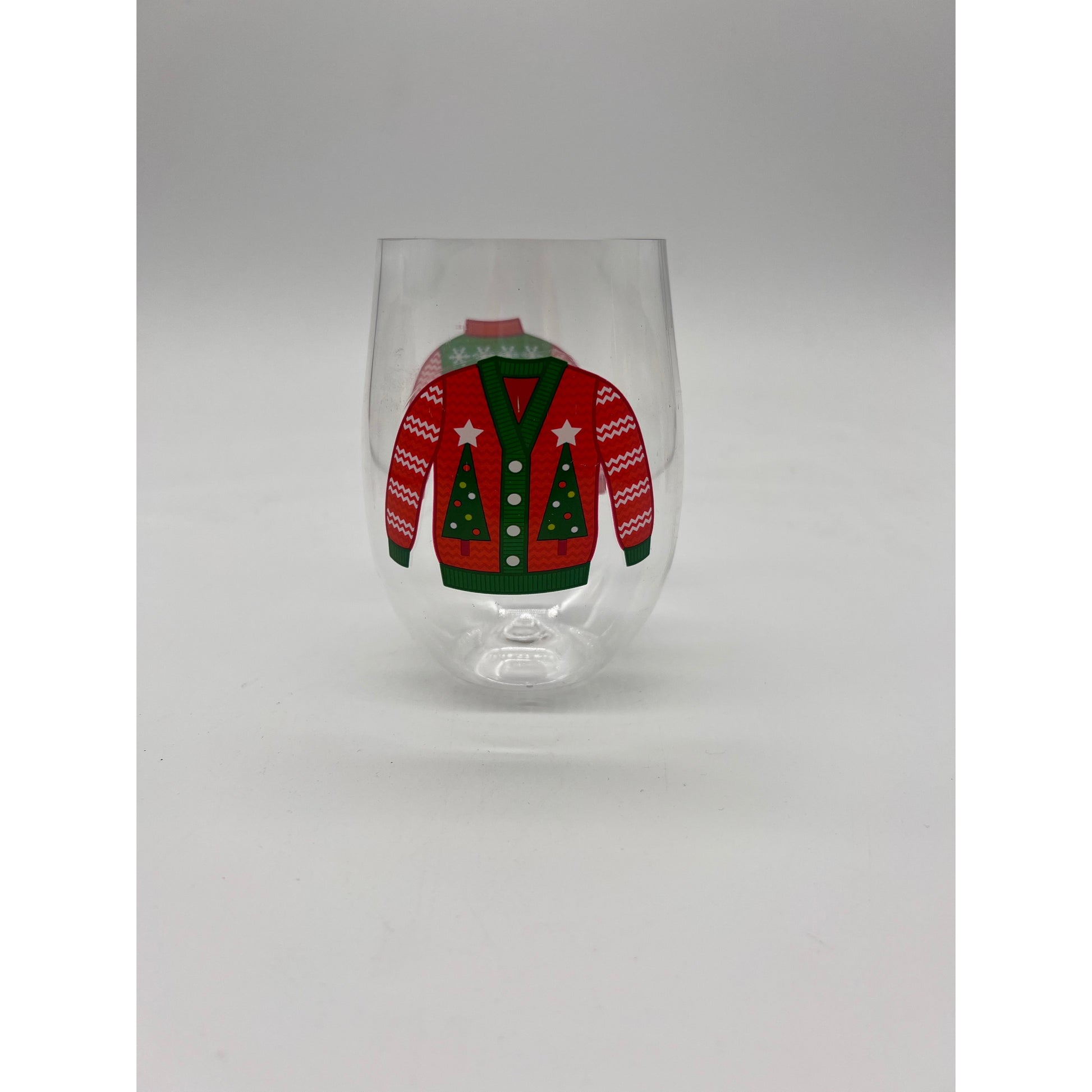 Ugly Sweater Wine Glass-Your Private Bar