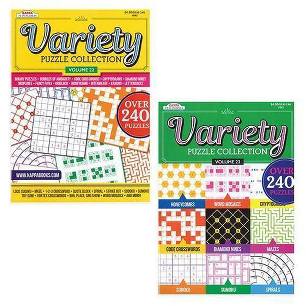 Variety Puzzles And Games Books-Your Private Bar