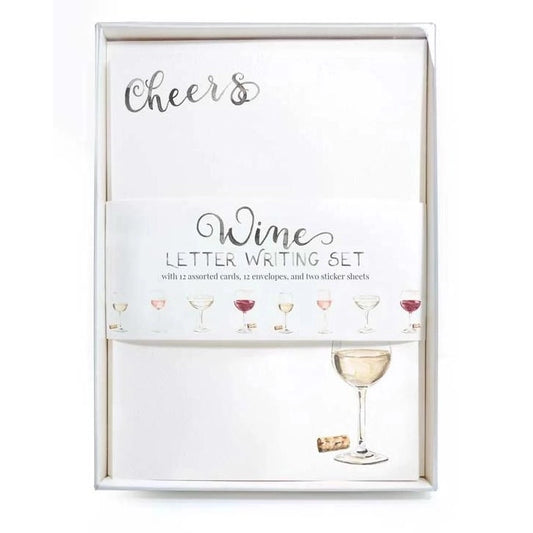 Wine Letter Writing Set-Your Private Bar